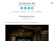 Tablet Screenshot of confusionart.com